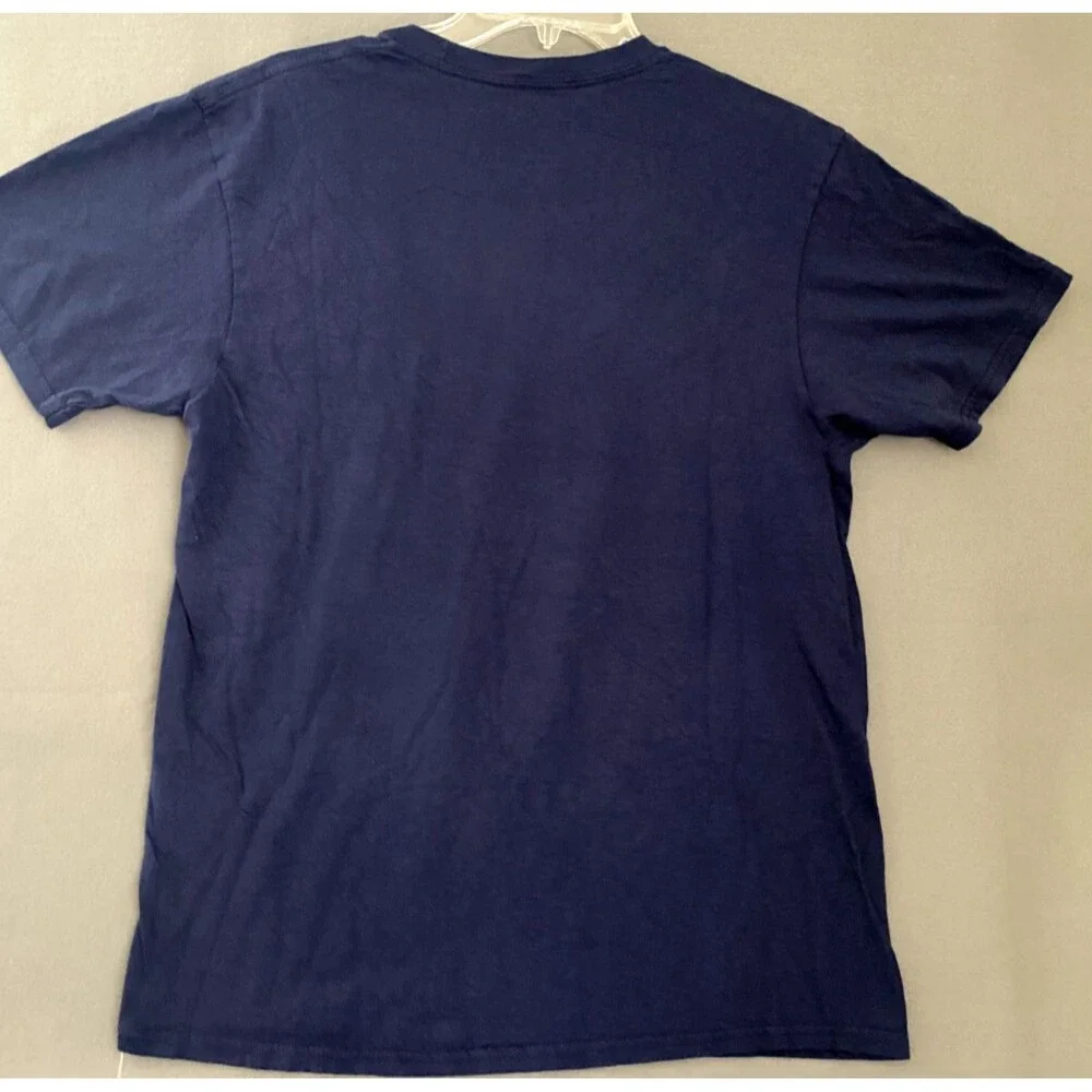 Boston Red Sox Shirt Mens Medium Blue Graphic Champions 2018 MLB Majestic Casual - Picture 5 of 8